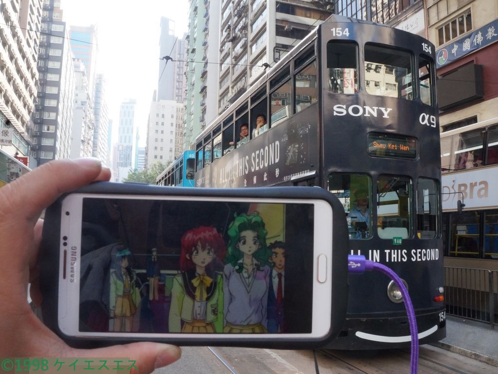Sony Alpha 9 廣告電車154號