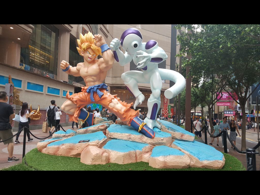 地下展區(孫悟空與菲利)