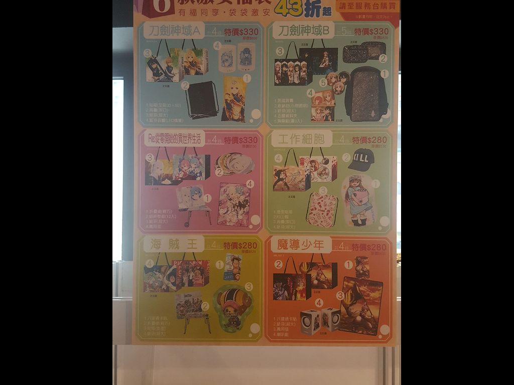 場內產品優惠詳情
