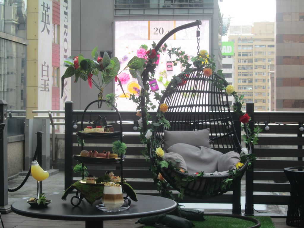 11樓 - Club Albergue 1601 秘密花園主題英型下午茶