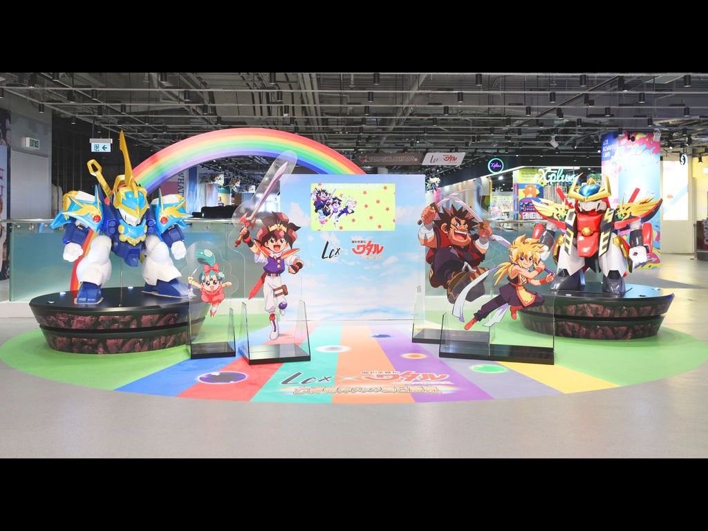靠近 Xplus 的展覽區
