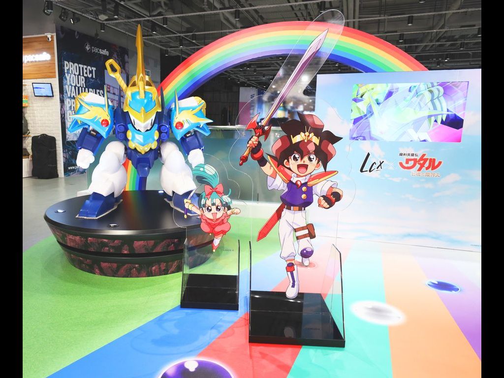靠近 Xplus 的展覽區