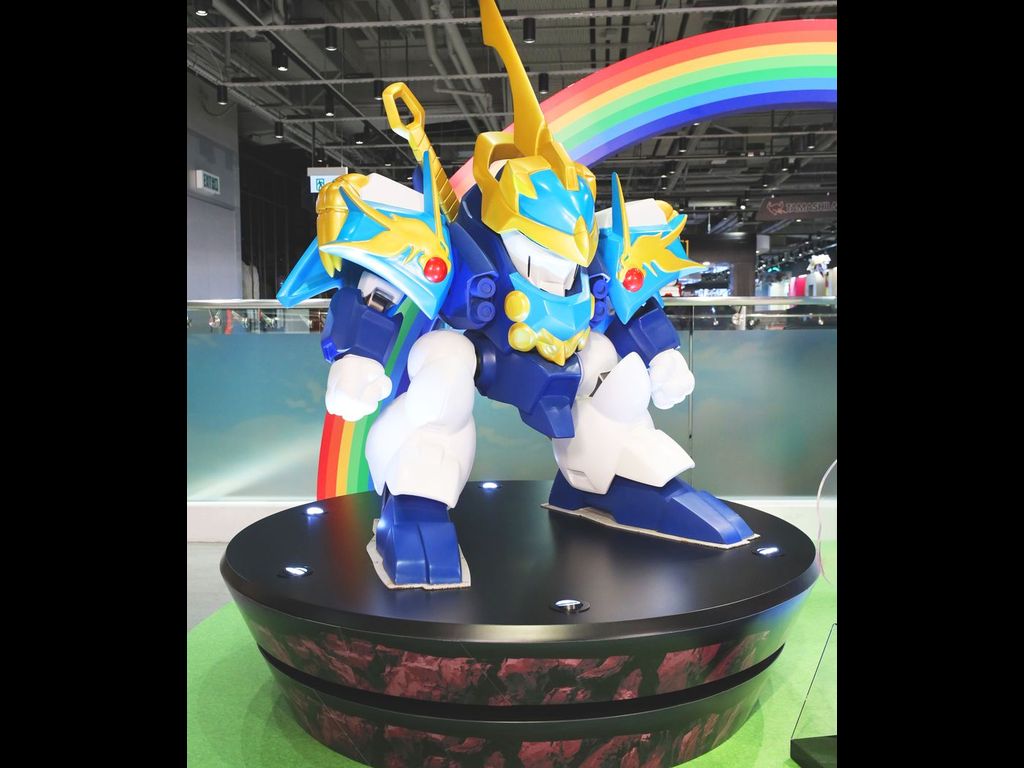 靠近 Xplus 的展覽區
