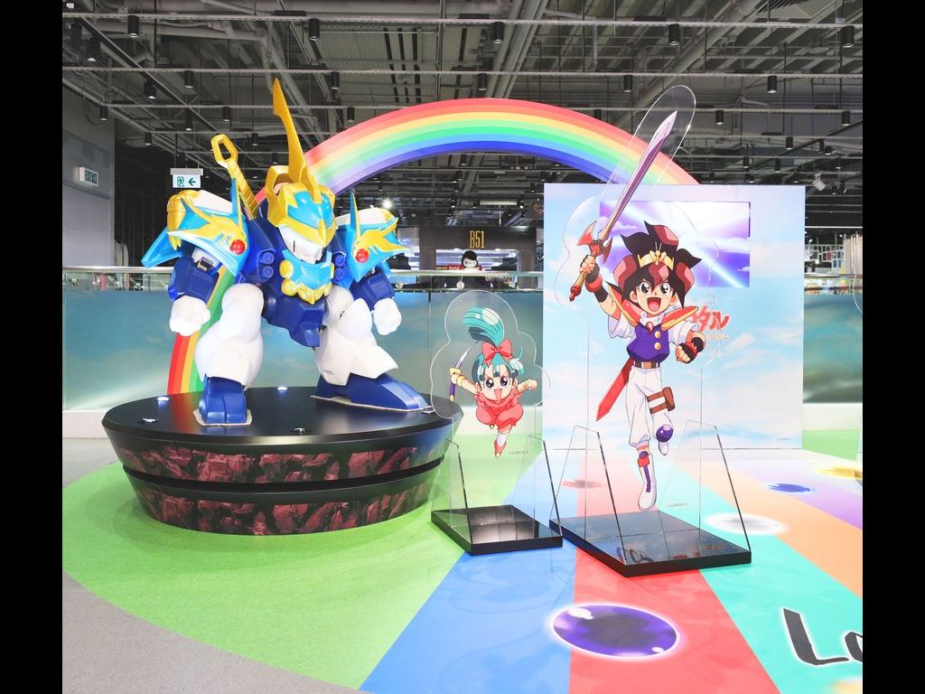 靠近 Xplus 的展覽區