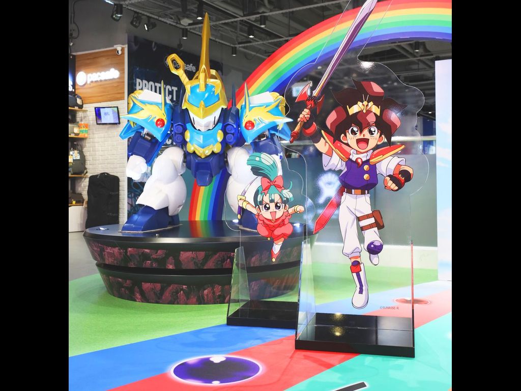 靠近 Xplus 的展覽區