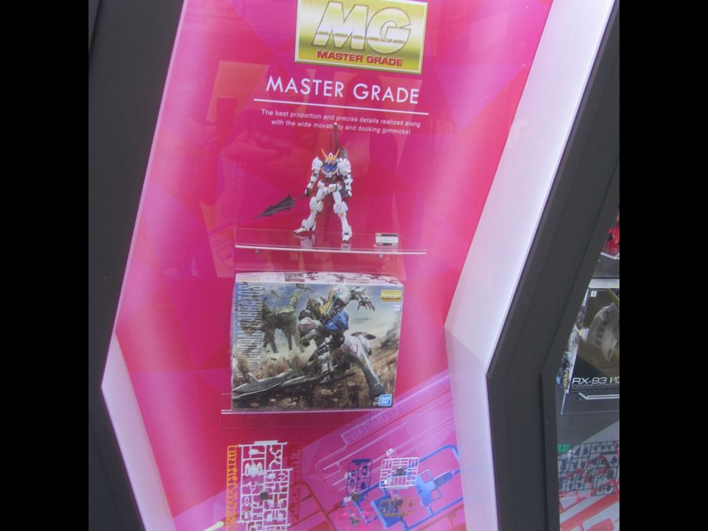 歷代不同規格的高達模型:Master Grade
