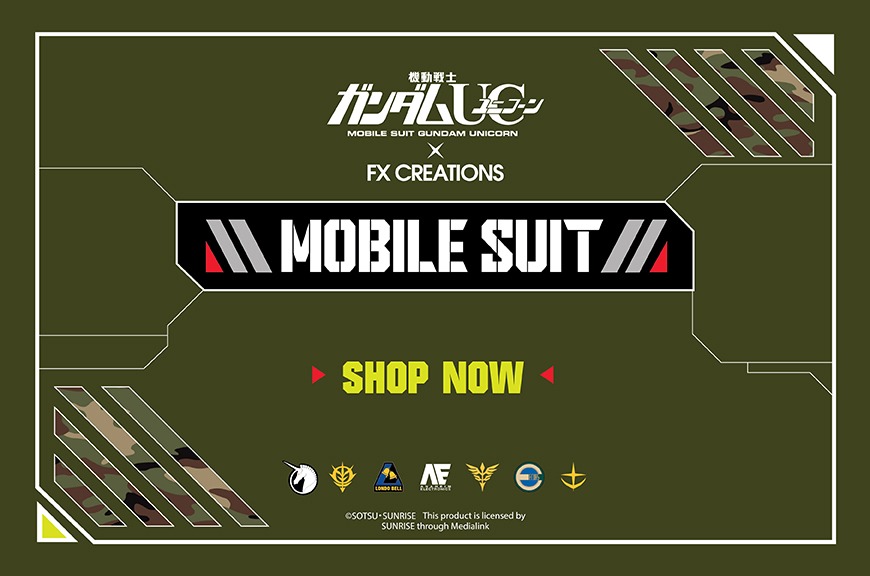 FX Creations x 機動戰士高達UC 聯乘系列-Gear UP collection