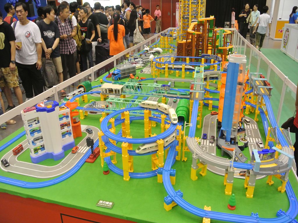 Takara Tomy 攤位(Piarail)
